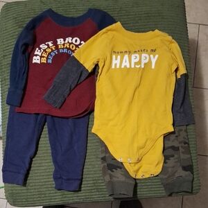 Kids' Long Sleeve Outfit Set